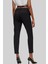Kadın Regular Fit Chino Pantolon Siyah 3