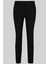 Kadın Regular Fit Chino Pantolon Siyah 4