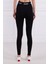 Slim Fit Kadın Tayt Siyah 4