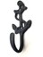 Antika Tarz Dekoratif Pirinç Halatlı, Çapa, Denizci, Gemici Askı - 95X42MM, Oksit 1