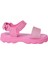 Kick Off Çocuk Pembe Simli Sandalet 1