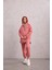 Astronot Kapüşonlu Sweat Pudra 4