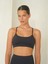 Mai Fold Kaplı Spor Siyah Crop 4
