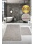 Kare Plus Krem 80 x 150 + 50 x 80 cm Büyük Ebat Banyo Paspası Kaymaz Taban Yıkanabilir Klozet Takımı 1