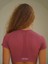 Mai Rufus Kiremit Kısa Kollu Crop Top 4