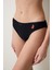Pointelle Pamuklu Siyah Slip Külot 1