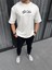 Unisex Baskılı Oversize Tshirt 3