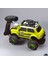 Oyuncak 2.4ghz Uzaktan Kumandalı Full Fonksiyon Şarjlı Işıklı Bigfoot Off-Road Retro Araba Yeşil 3