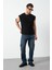 Desenli Oversize Sıfır Kol Triko Erkek T-Shirt 2