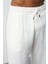 Yıkamalı Keten Baggy Erkek Pantolon 5