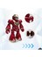 Uzaktan Kumandalı Full Fonksiyon Işıklı Sesli Müzikli Hareketli Pilli Interaktif Dansçı Robot Kırmızı 5