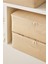 4'lü Büyük Boy Bej Pötikare Baza Altı Hurç Set 62 x 46 x 22 cm 2