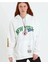 Baskılı Kapüşonlu Sweatshirt 1