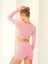 Mai Samadhi Uzun Kollu Spor Pembe Crop 4