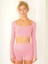 Mai Samadhi Uzun Kollu Spor Pembe Crop 5