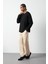 Oversize Uzun Kol Esnek Modal Erkek T-Shirt 2