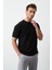 Modal Kumaş Regular Fit Sıfır Yaka T-Shirt 1