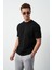 Modal Kumaş Regular Fit Sıfır Yaka T-Shirt 3