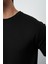Modal Kumaş Regular Fit Sıfır Yaka T-Shirt 5