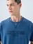 Loose Fit Lacivert Erkek T-Shirt LF2038697 2