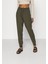 Kadın Kelda Emery Rahat Lastikli Haki Kanvas Pantolon - 15203946 4