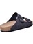 S903-002 Erkek Iki Tokalı Mantar Tabanlı Yazlık Comfort Terlik Siyah 4