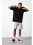 Oversize Dikiş Detaylı Premium Basic T-Shirt 2
