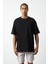 Oversize Dikiş Detaylı Premium Basic T-Shirt 1