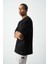 Oversize Dikiş Detaylı Premium Basic T-Shirt 4