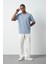 Ön Baskılı Boxy Fit Bisiklet Yaka T-Shirt 2