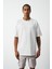 Oversize Dikiş Detaylı Premium Basic T-Shirt 3