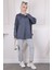Füme Kurdele Detaylı Modal Sweat 3