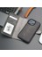 Casper Apple iPhone 13 Pro Max Kılıf Magsafe Mıknatıslı Ayrılabilir Cüzdan-Gri 5