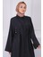 Lacivert Beli Ipli Tunik Elbise Kombin Takım 4