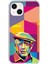 iPhone 14 Uyumlu Şeffaf Kılıf Pablo Picasso Tasarımlı 1