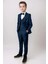 Erkek Çocuk Blazer Ceketli, Cepken Yelekli Lacivert Takım Elbise 5-9 Yaş 1
