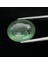 8.22 ct 14.2X11.7 mm Oval Cab Natural Green Prehnite With Black Needles, Africa 1