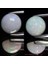 4.60 ct 12 mm Round Natural White Opal - Rainbow Flash, Lustrous Ethiopia Gem 1