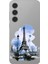 Samsung Galaxy S24 Uyumlu Şeffaf Kılıf Paris 2 Tasarımlı 1