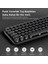 2.4ghz Kablosuz Retro Klavye ve Mouse Seti, Tak Çalıştır Tüm Cihazlara Uyumlu Klavye Mouse Seti 3