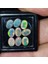 4.31 ct 7X5 mm Oval Faceted 9pcs Natural Ethiopian Opal 1