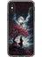 iPhone Xs Max Uyumlu Şeffaf Kılıf Japon Samuray 2 Tasarımlı 1