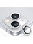 Iphone 13 / 13 Mini Uyumlu Parlak Taşlı Kamera Lens Koruyucu 3