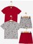 Unısex Likralı Desenli Alt-Üst Takım Set - Çocuk Giyim 1
