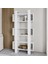 Inarch Dizayn Milano Kitaplık, Raflı Kitaplık, Kütüphane, Çalışma Odası, Ev-Ofis, Beyaz 3