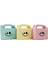 🎁 Baskılı Emoji Kutu 3’lü Set | 14 x 10 cm | Eğlenceli Hediye ve Organizasyon Kutusu 😊✨ 1
