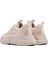 Kadın Bej Bağcıklı Kalın Tabanlı Sneaker 25SFD431114 5