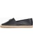 Logo Leather Espadrilles Ayakkabı 1