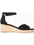 Flag Criss Cros Wedge Espadrilles Topuklu Sandalet 2