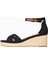 Flag Criss Cros Wedge Espadrilles Topuklu Sandalet 1